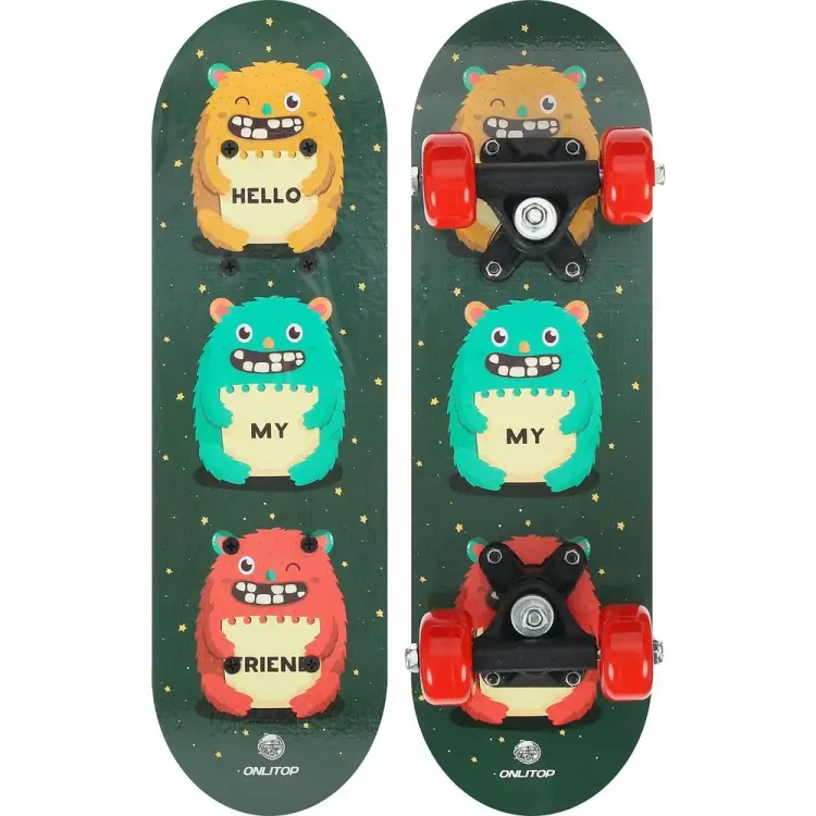 Детский скейтборд Onlitop Монстры 5290550