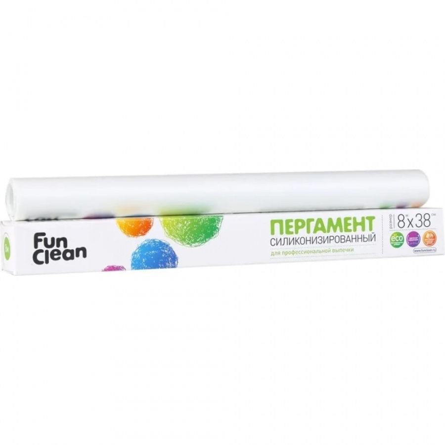 Силиконизированный пергамент для выпечки Fun Clean 7578