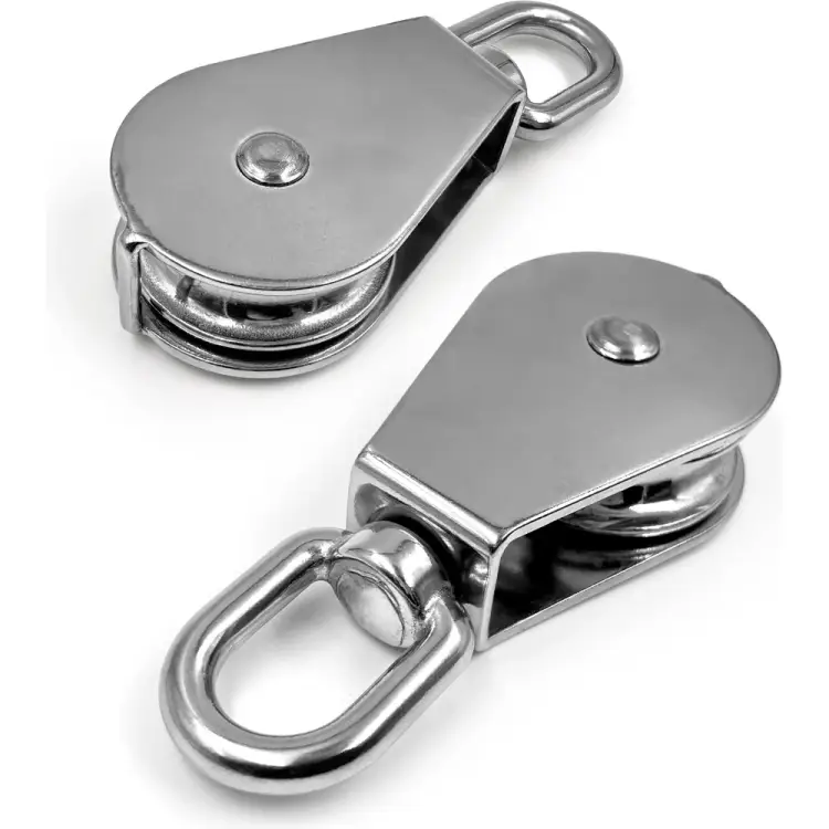 Нержавеющий такелажный блок KREPFIELD 8393А2БЛОК25ММ-1