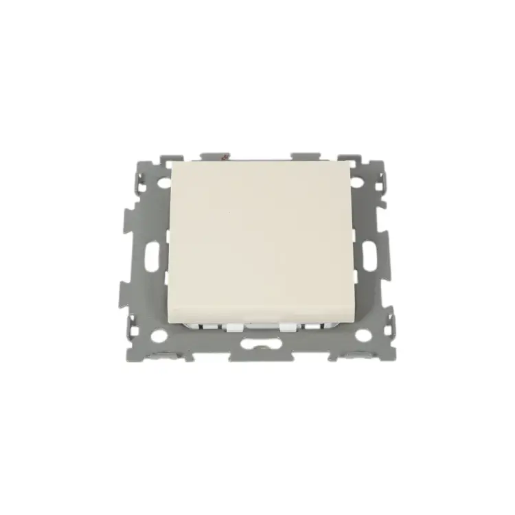 Одноклавишный проходной переключатель CGSS Эстетика GL-W101-PBGG