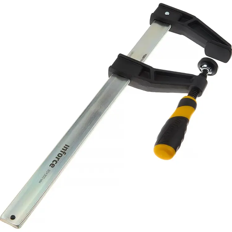 Усиленная F-образная струбцина Inforce 06-03-29