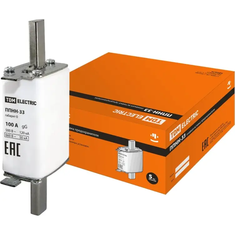 Плавкая вставка TDM ELECTRIC ППНН-33 SQ0713-0016