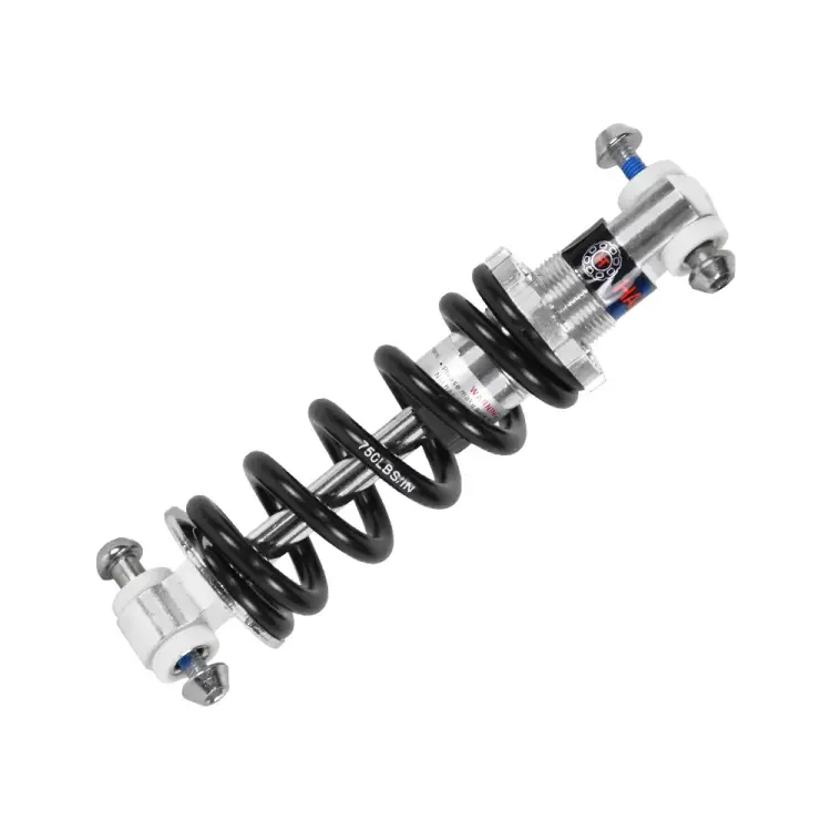 Задний амортизатор Juchuang HAO TAI 750LBS/IN 165 мм, серебристый\черный HQ-0013861