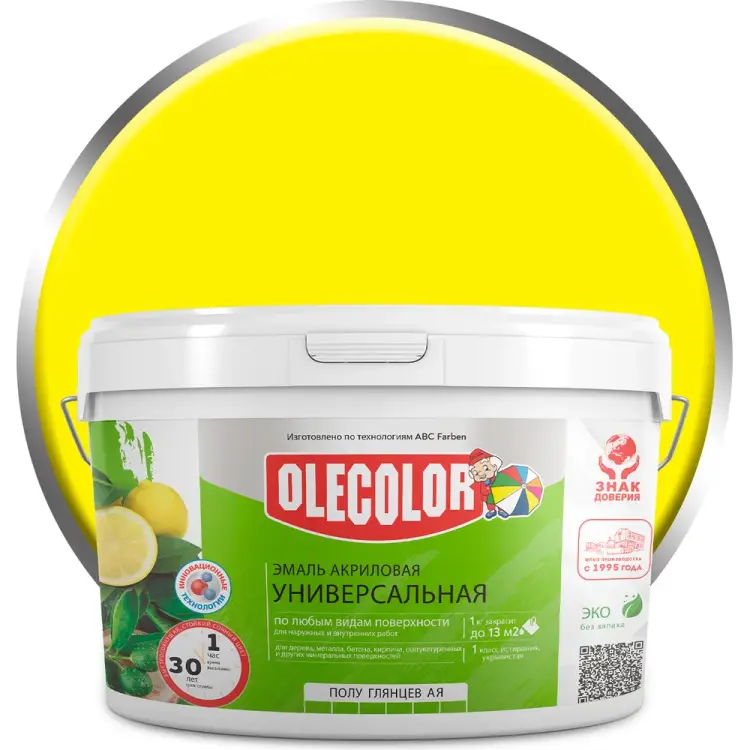 Акриловая эмаль Olecolor 4300002561 Акриловая эмаль Olecolor 4300002561