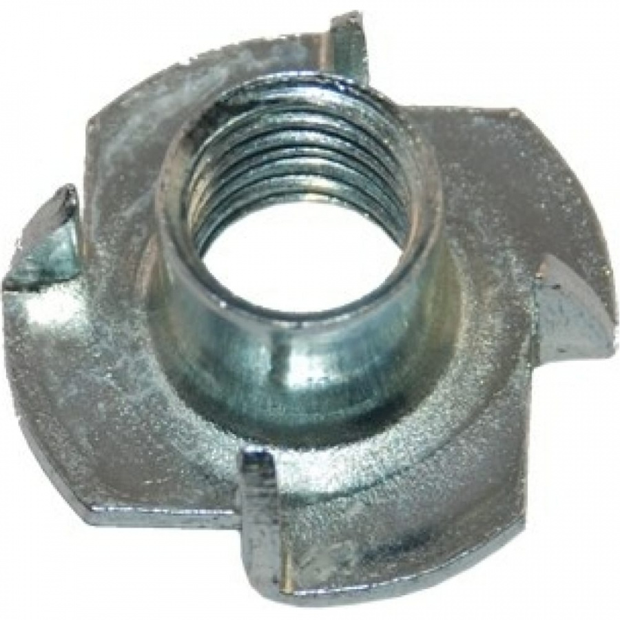 Мебельная врезная гайка МЕТИЗНЫЙ ДВОР M4 DIN1624 (200 шт.)