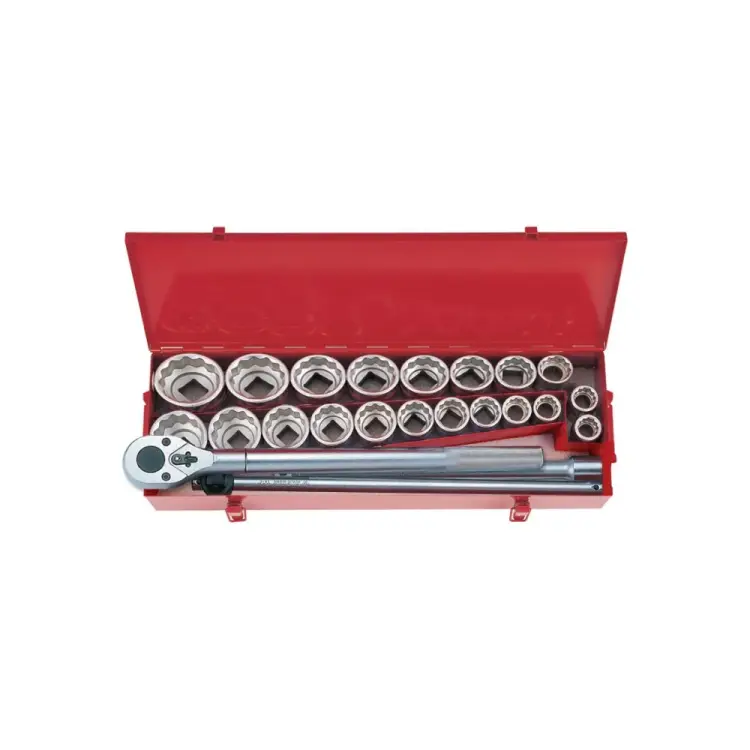 Набор торцевых головок KING TONY 6224CR