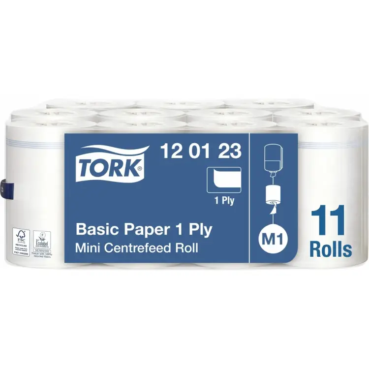 Бумажные мини полотенца TORK Universal 120123