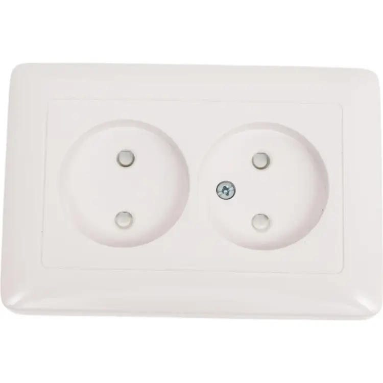 Двойная розетка Systeme Electric ХИТ RS16-230-B