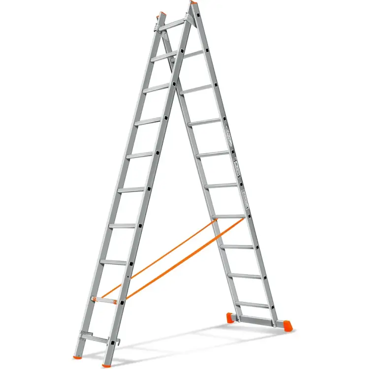 Двухсекционная лестница Эйфель Гранит 2х10