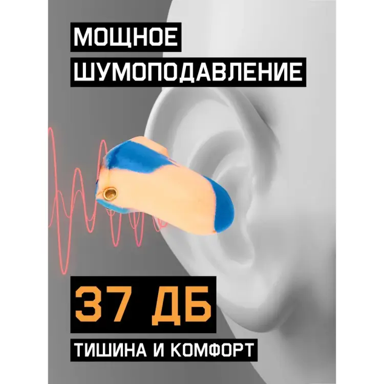 Противошумные беруши Jeta Safety silentium max JEM51 Противошумные беруши Jeta Safety silentium max JEM51