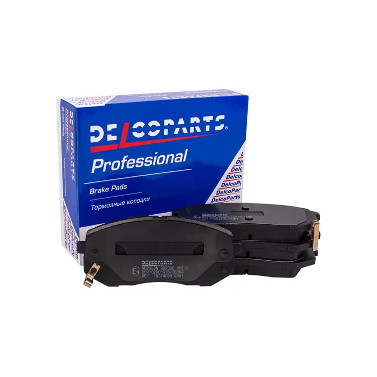Передние колодки тормозные Delcoparts 19374059 Передние колодки тормозные Delcoparts 19374059