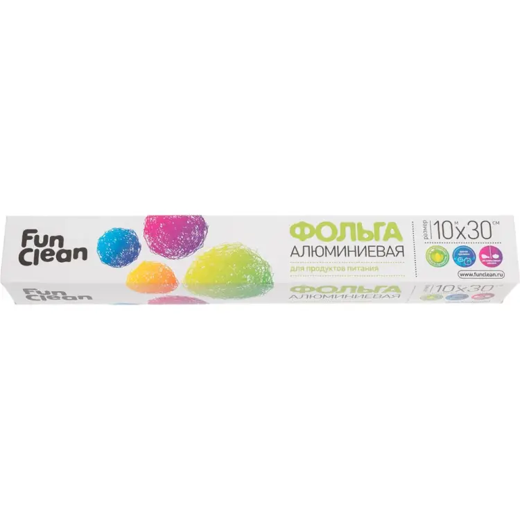 Алюминиевая пищевая фольга Fun Clean 6773