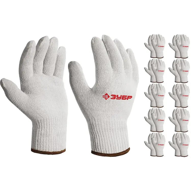 Перчатки ЗУБР Оптима 11446-XL10 11445-XL10