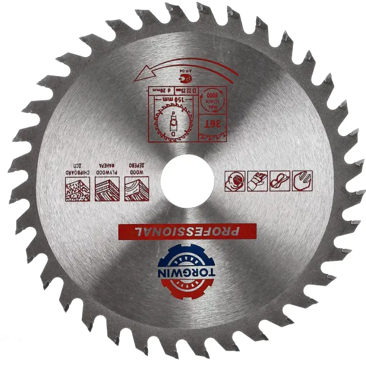 Пильный диск по дереву TORGWIN S11605