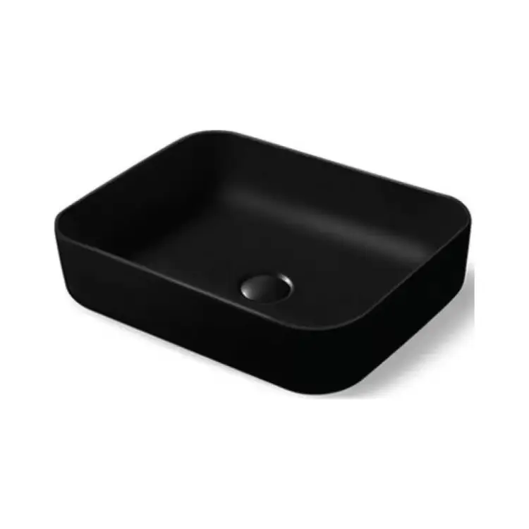 Накладная керамическая раковина VINCEA VBS-105MB