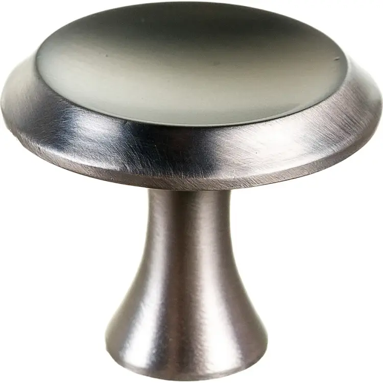 Мебельная ручка-кнопка BOYARD RC306MBSN.4 607144 Мебельная ручка-кнопка BOYARD RC306MBSN.4 607144