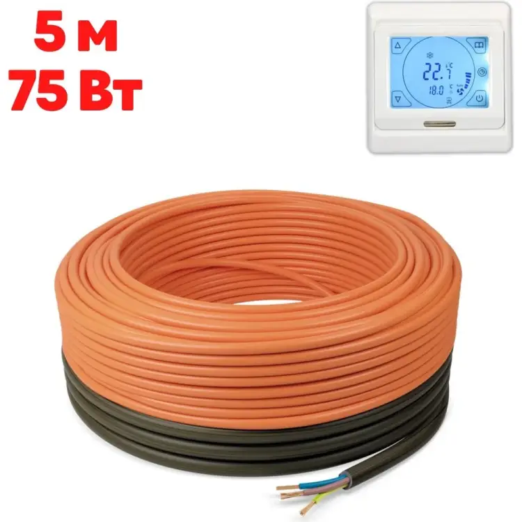 Теплый пол ТеплоСофт Профи 5м-75/4 Теплый пол ТеплоСофт Профи 5м-75/4