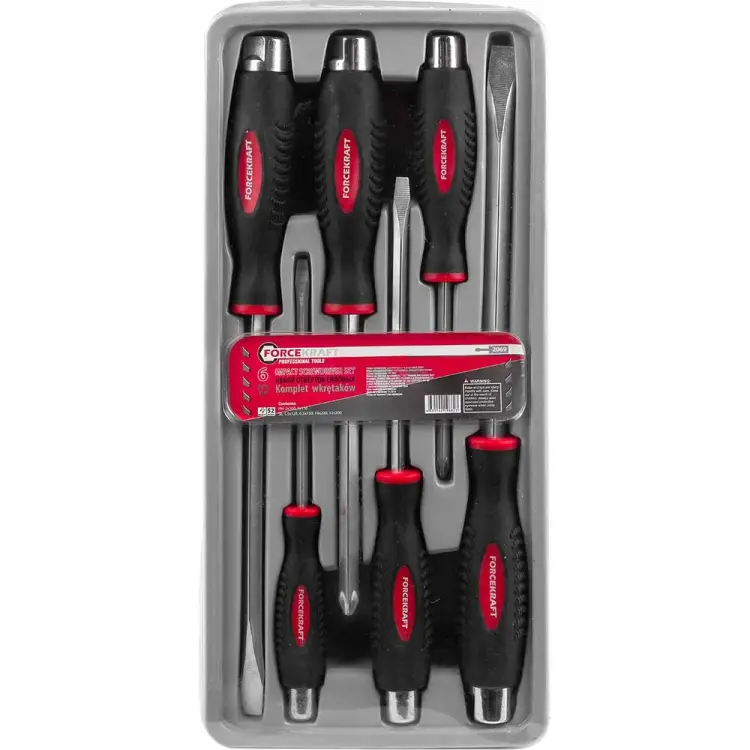 Набор силовых магнитных отверток Forcekraft Profi FK-2069(28199)