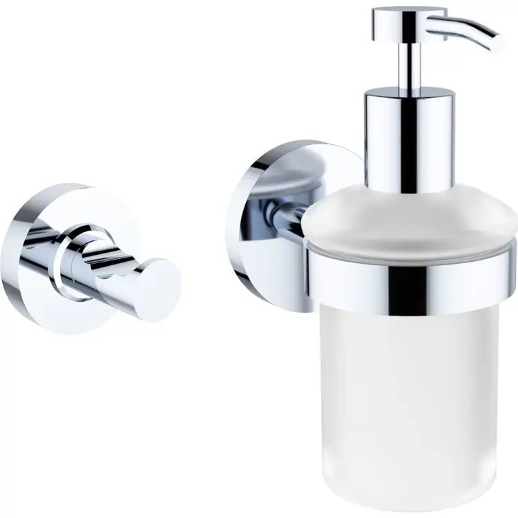 Набор аксессуаров для туалета 2 в 1 Wellsee Finishing Touch 182511001 Набор аксессуаров для туалета 2 в 1 Wellsee Finishing Touch 182511001