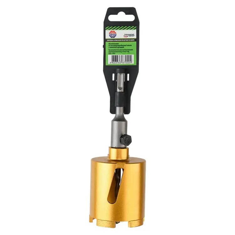 Алмазная коронка по армированному бетону и кирпичу TORGWIN SDS+ T957237