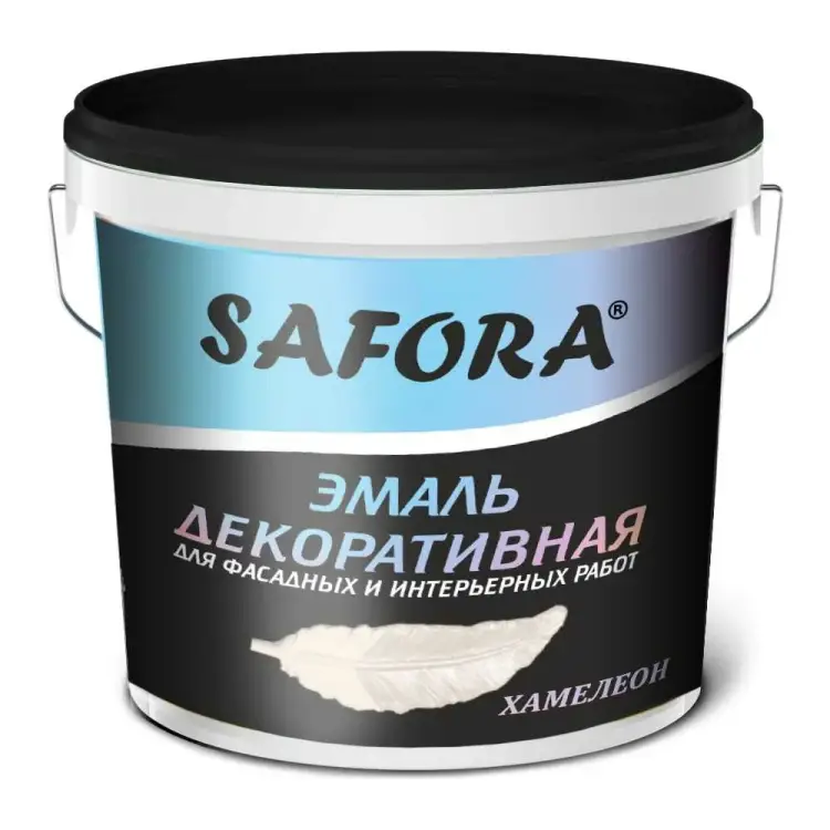 Декоративная акриловая перламутровая краска SAFORA ЭМ103/2