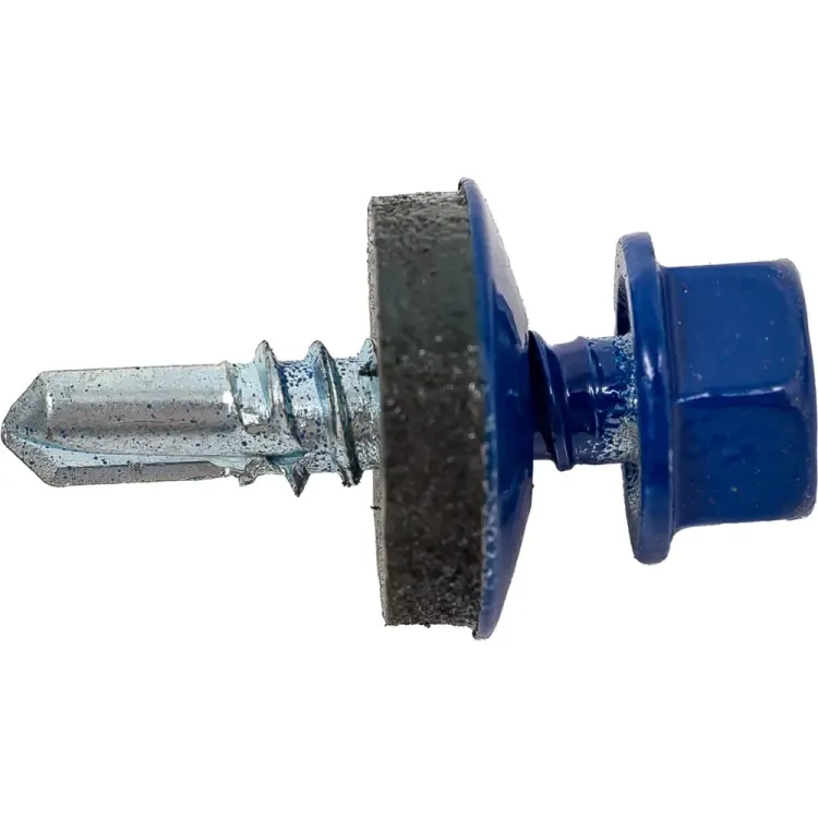 Кровельный оцинкованный саморез STARFIX 4,8x19 мм, RAL 5002, 250 шт. SMC2-78206-250