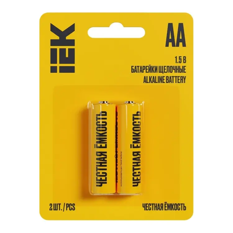 Щелочная батарейка IEK alkaline ABT-LR06-OP-L02