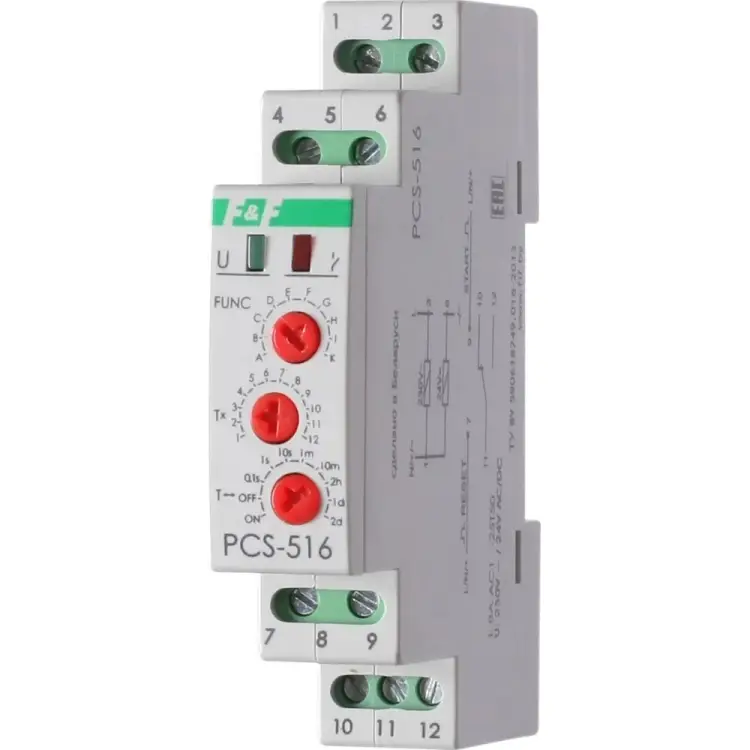 Реле времени Евроавтоматика F&F PCS-516 EA02.001.013