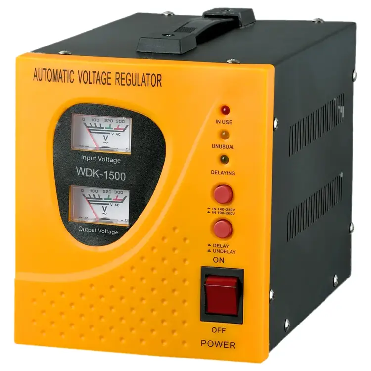 Однофазный стабилизатор напряжения WIEDERKRAFT WDK-1500 Однофазный стабилизатор напряжения WIEDERKRAFT WDK-1500