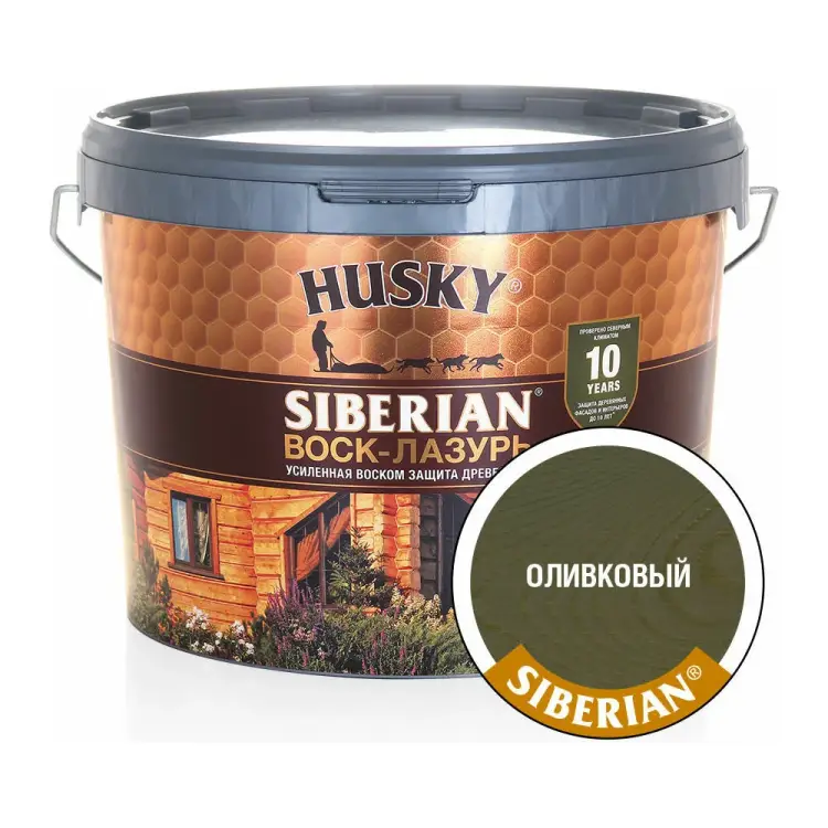 Воск-лазурь HUSKY SIBERIAN 30014