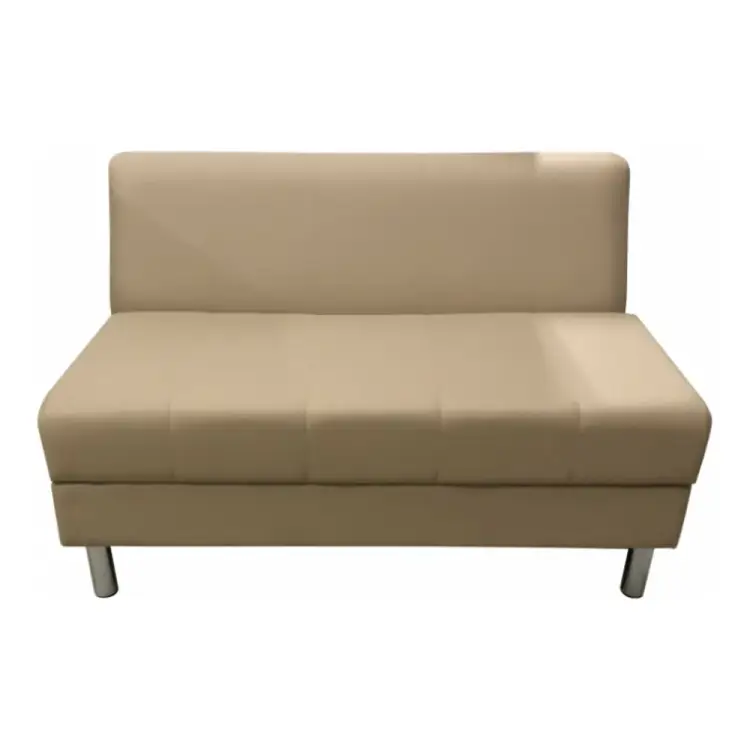 Двухместная секция дивана Мягкий Офис бежевая ФЛ601БЖ