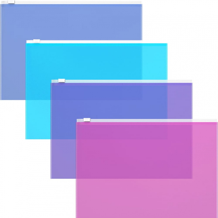 Пластиковый конверт ErichKrause Fizzy Vivid