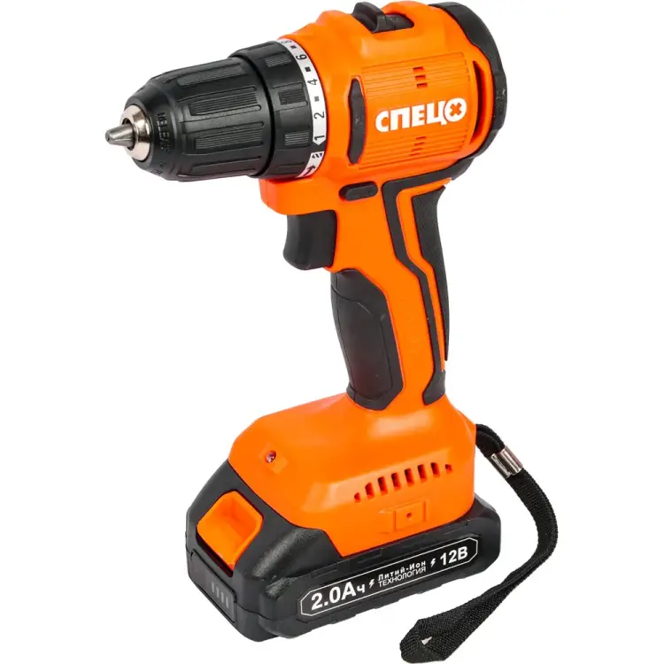 Аккумуляторная дрель Спец БДА-12-Б СПЕЦ-4121 Аккумуляторная дрель Спец БДА-12-Б СПЕЦ-4121