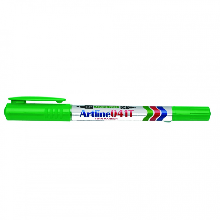 Перманентный двухсторонний маркер Artline Twin Marker