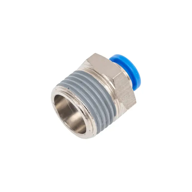 Цанговый прямой пневмофитинг HIMPT PC 8-04 00-00008609 Цанговый прямой пневмофитинг HIMPT PC 8-04 00-00008609