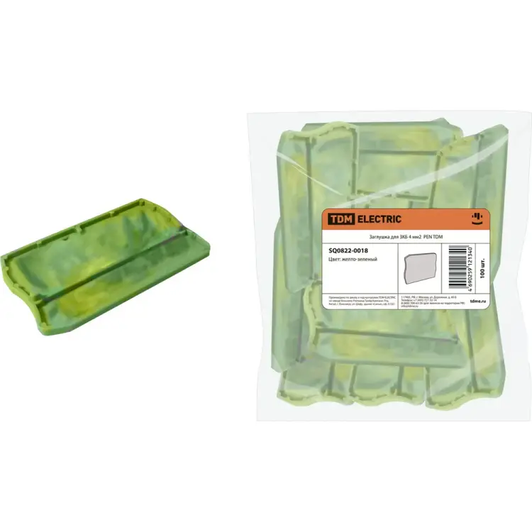 Заглушка для ЗКБ 4 мм2 TDM ELECTRIC SQ0822-0018