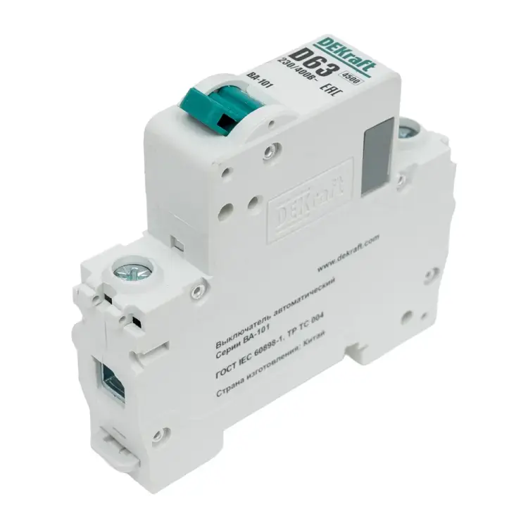 Автоматический выключатель DEKraft ВА101 11108DEK
