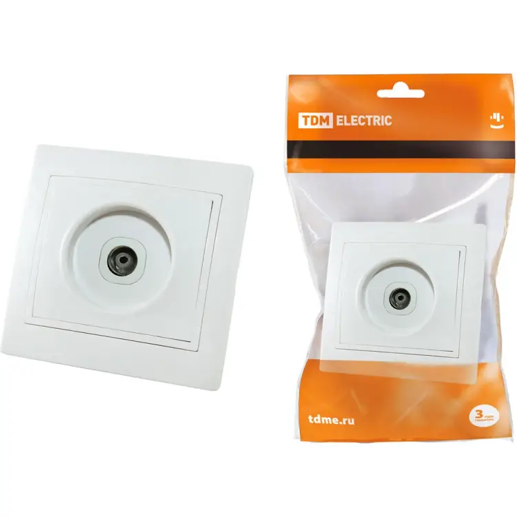 Телевизионная розетка TDM ELECTRIC Таймыр SQ1814-0022