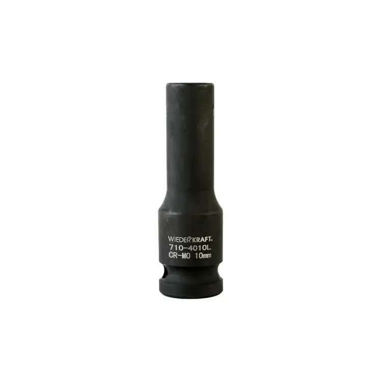Ударная глубокая шестигранная торцевая головка WIEDERKRAFT WDK-710-4010L Ударная глубокая шестигранная торцевая головка WIEDERKRAFT WDK-710-4010L