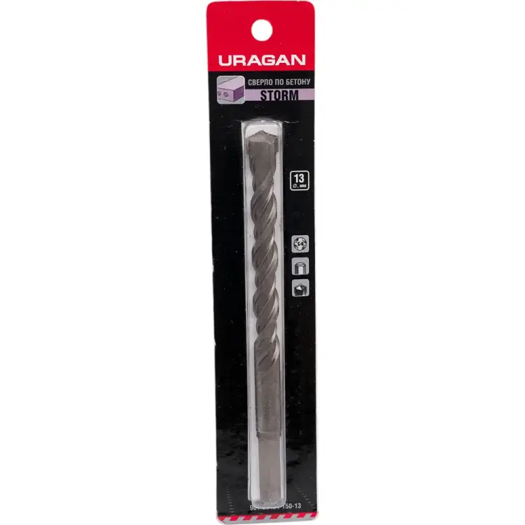 Сверло по бетону Uragan Storm 901-22424-150-13