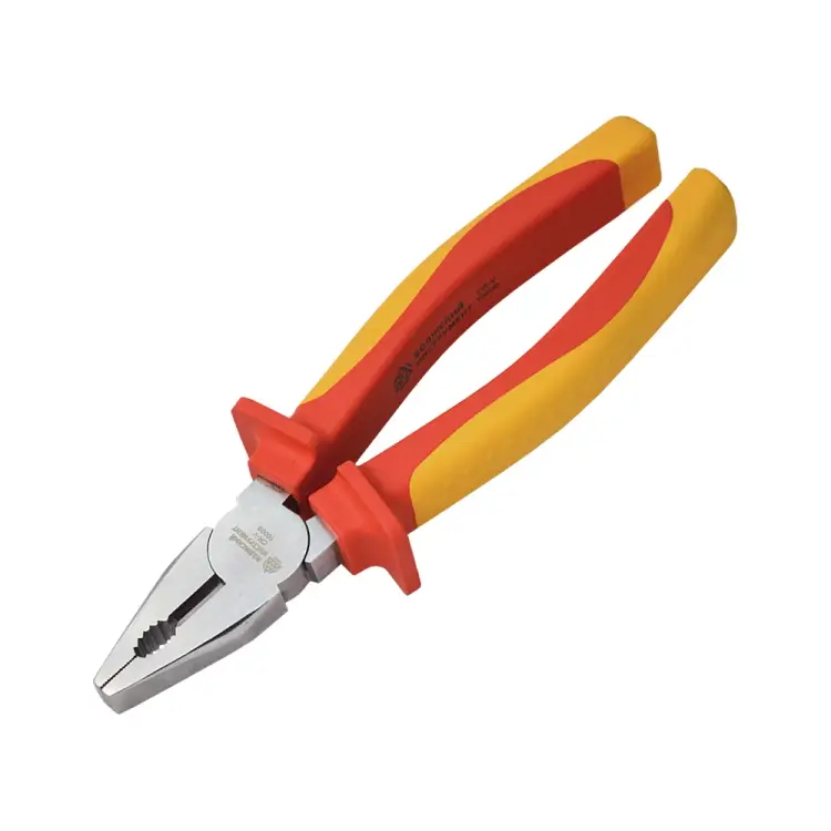 Комбинированные диэлектрические плоскогубцы Волжский Инструмент 5707027