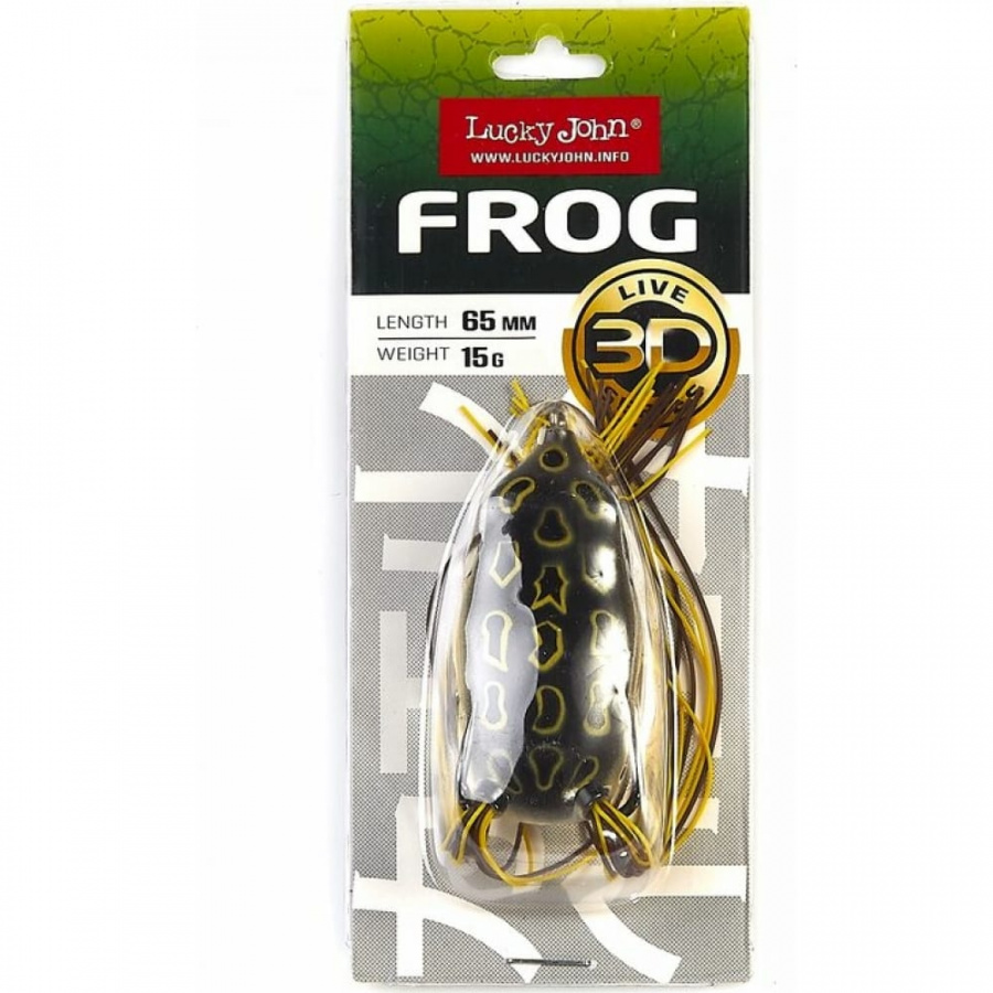 Мягкая приманка Lucky John LJ 3D Series FROG