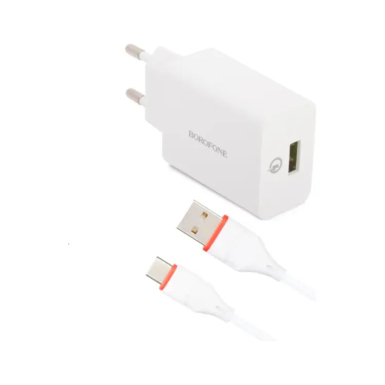 Сетевое зарядное устройство Borofone ba21a long journey 0L-00043640 Сетевое зарядное устройство Borofone ba21a long journey 0L-00043640