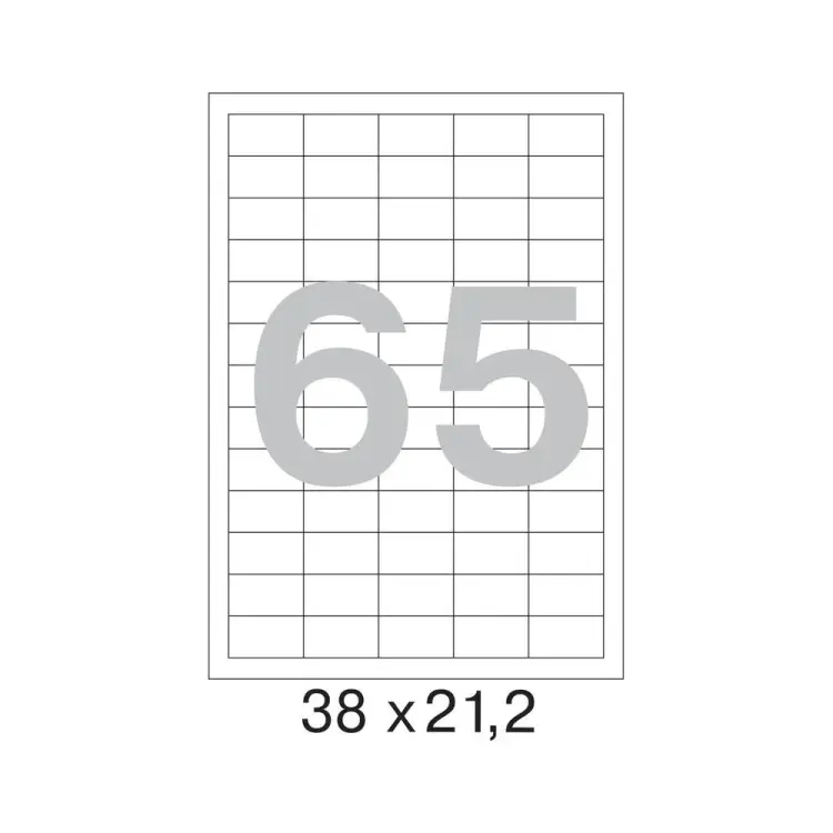 Самоклеящиеся этикетки ProMega label 73580