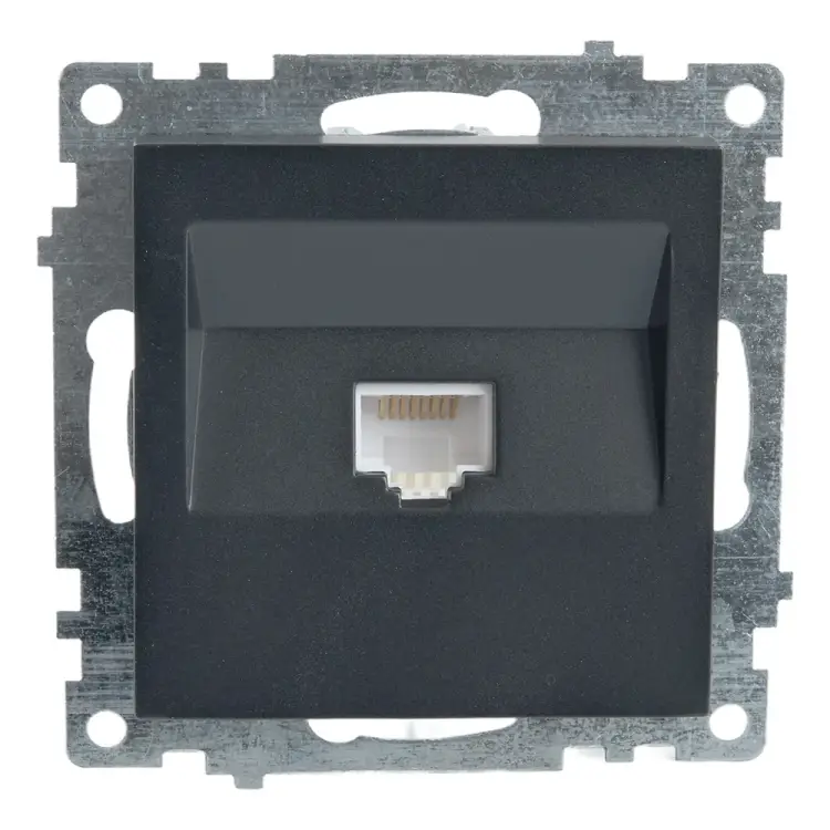 Компьютерная одноместная розетка STEKKER Катрин GLS00-7107-05 39613