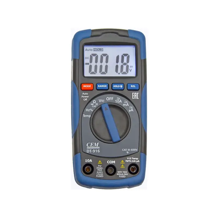 Цифровой мультиметр СЕМ DT-916 481394
