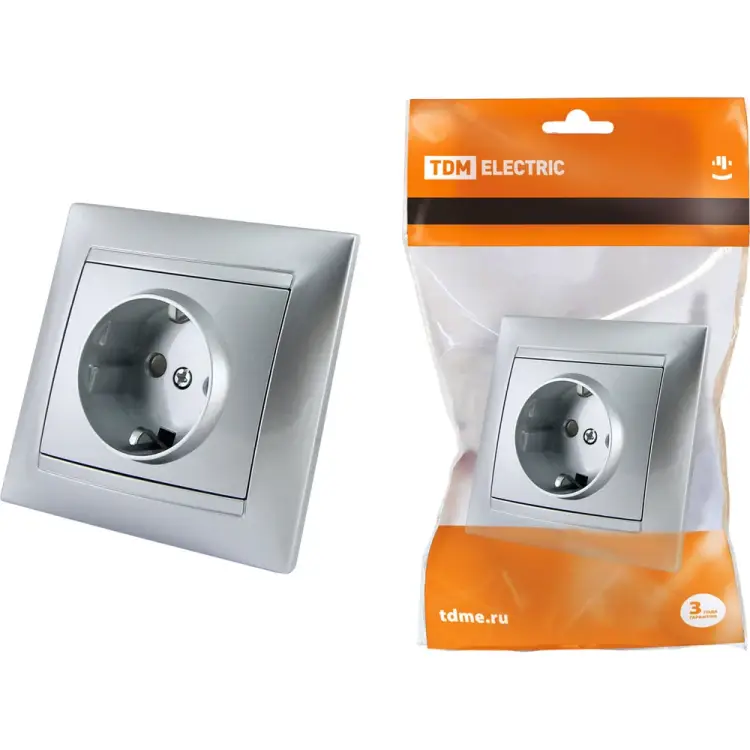 Розетка TDM ELECTRIC Лама SQ1815-0211