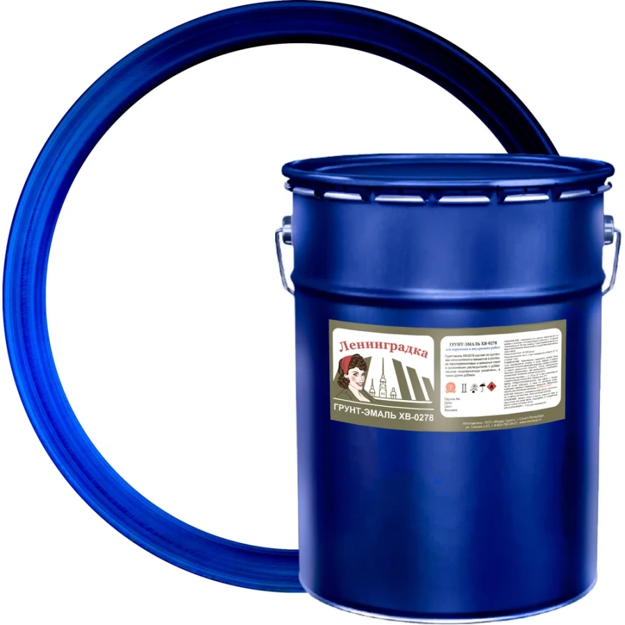 Антикоррозийная грунт-эмаль по металлу ЛЕНИНГРАДКА ХВ-0278 УТ000010321 Антикоррозийная грунт-эмаль по металлу ЛЕНИНГРАДКА ХВ-0278 УТ000010321