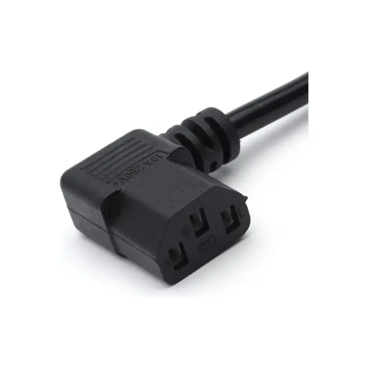 Угловой кабель питания GoPower C13 (f) 00-00024536