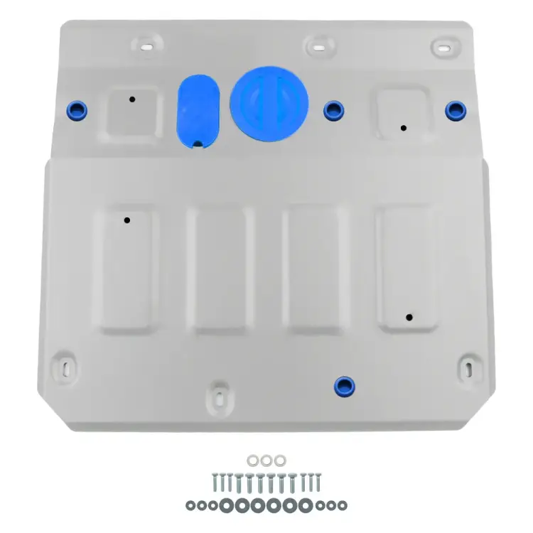 Защита картера + комплект крепежа Hongqi HS5, V-2.0, АКПП, полный привод, 2018- Rival 333.8019.1